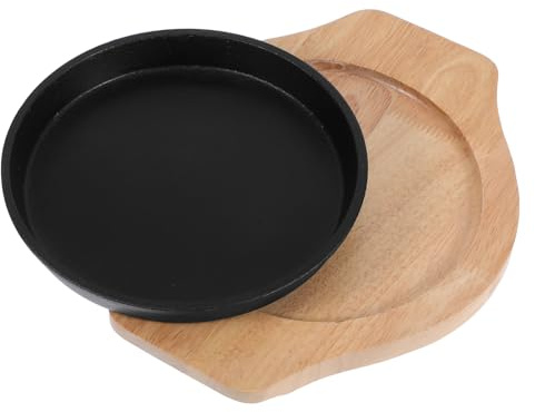 Cabilock Plancha para Asar Carne y Verduras con Base para Cocción Gas y Parrilla Interiores y Exteriores Placa de Asar Multifuncional para Reuniones y Comidas Compartidas