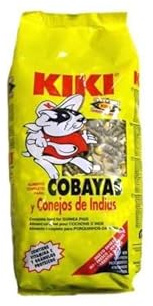 Alimento Completo para cobayas y Conejos de Indias 800g - Kiki. Mezcla de Semillas. Aporte de nutrientes.