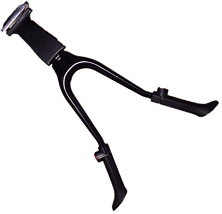 LIOOBO Zweibein -Bike Kickstand Einstellbar Center Mount Falten Mount Bicycle Stand für Fahrrad Road Bike