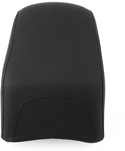 FSFY Motorcycle Rear Passenger Seat Leather Back Pad For Harley FLSTF Fat Boy 2008-2014