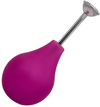 Baoblaze Spruzzatore ad Acqua con Sfera in Feltro Bagnato Spruzzatore ad Acqua Distribuzione Uniforme dell'Acqua Spruzzatore a per annaffiatoio per, Viola
