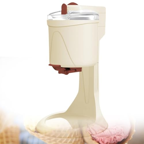 Lakenbroade Heladera Totalmente automática para niños - Sorbete de Yogur DIY Sorbete Suave - Congelador de Frutas y Pasta de Frutas,220V