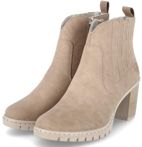 Rieker Y2571-20 Schlupfstiefel Synthetik Damen in braun - Gr. 42