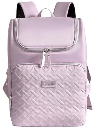 AUXDIQ 18L Sac à Dos Isotherme à Glacière Sac de Pique-Nique Sac Isotherme Portable Cooler Backpack Bag (Rose)