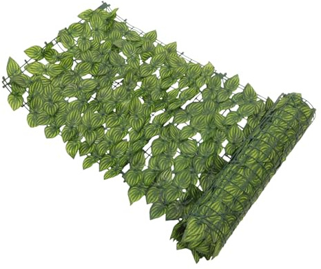 AKOOSY Valla de Privacidad Artificial para Balcón Verdes Simuladas Protector de Pantalla Decoración de Jardín Muro de Artificiales para Terrazas y Jardines