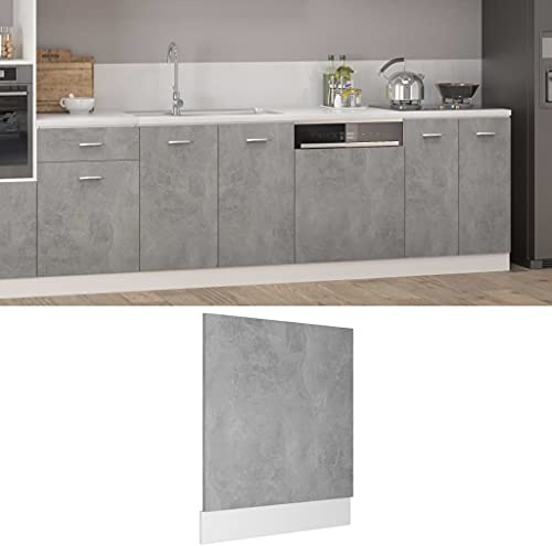KTHLBRH Pannello frontale per lavastoviglie in legno compensato, design integrativo con mobili da cucina, facile da pulire con panno umido, pannello protettivo per elettrodomestici,