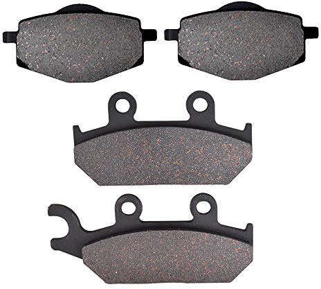 KYN For Yamaha XT 600 E 1992 1993 1994 1995 1996 1997 1998 1999 2000 2001 2002 2003 XT600 E XT600E Pastillas de Freno traseras Delanteras de Motocicleta Disco orgánico