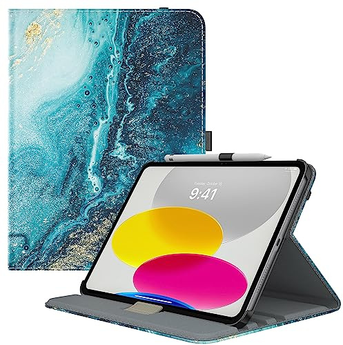 TiMOVO Case for iPad A16 11th Gen 11/10th Gen 10.9 - Gilding Texture