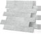 DEWOO 20 Stück Wandfliesen Wandpaneele Metro Fliesen Küchenrückwand Wand Platte Selbstklebend Klebefliesen Grau Küche Bad, (34 x 29 cm)