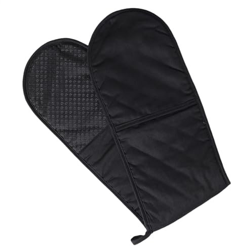 Gants de four à griller, double manique résistant à la chaleur, gants de four doubles résistants à la chaleur, gants de four extra longs, accessoires de cuisine, gants de cuisson, barbecue, gants de