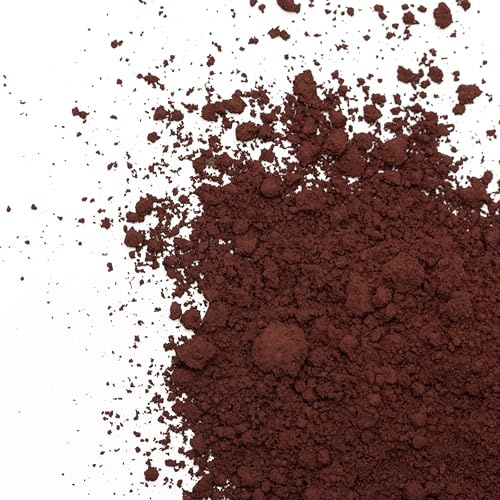 GOODTAKE Concrete Pigment, Brown Iron Oxide Pigment Powder, Concrete Cement Dye Color Pigment for Mortar, Grout, Plaster, Tile,Colorant,Paint,Manually Paving Concrete Mold (Brown, 8 oz)