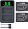 PowerTrust NP-W126s NP-W126 Akku mit Ladegerät für Fujifilm X-T30 II, X100V, X100F, X-S10, xt30, XT-20, X-E3, X-E4, X-T3, X-T2, X-T1, X-T100, X-T10, X-Pro3, X-A5, X-A3