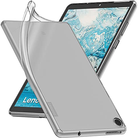 ebestStar - Hülle für Lenovo Tab M8 M8 HD 2019, 2021 (3rd gen), Silikon Handyhülle Cover, Klar TPU Schutzhülle, Slim Handy Case, Transparent