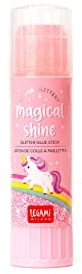 Legami - Colla Stick con Glitter, Colla per Lavoretti e Fai da te, 15 g, Glitter Rosa