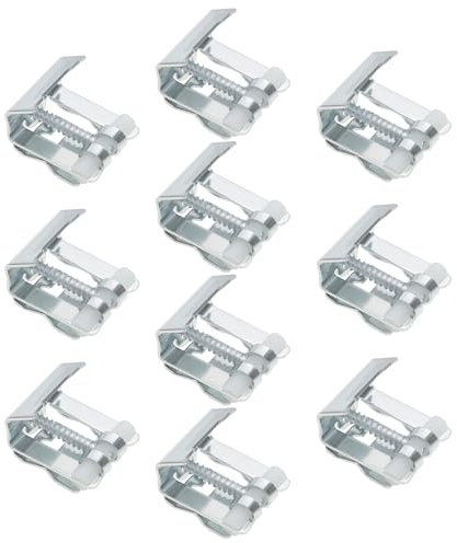 eMagTech 10 Stück Küchenspüle-Clips Küchenspüle-Befestigungsklammern Klammern Spülbecken-Befestigungsklammern für Waschküche Küchenspüle Duschraum