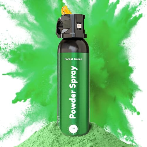 Green Smoke Bomb Powder Cannon Gender Reveal Fire Extinguisher Biodegradable| Launches 25ft | 10 Second Spray | Holi Color Decorations for Photoshoots, Festivals, Celebrations | TUR Party Supplies