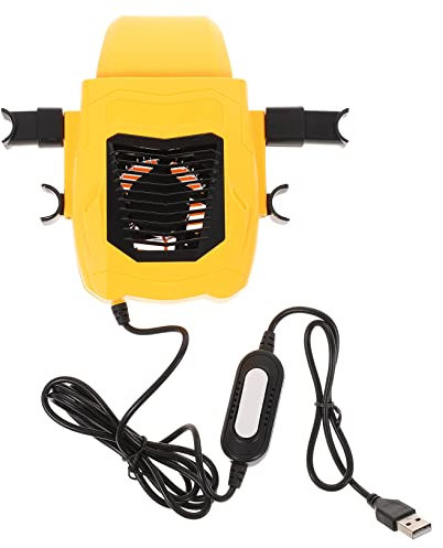 jojofuny Ventilador Usb Para Coche Ajustable Enfriador De Asiento Ventilador De Coche El Asiento