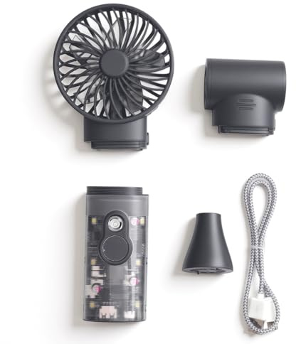 BONKZEBU Spolverino Ad Aria Compressa, Ventilatore Elettrico Senza Fili 2 in 1 150.000 Giri/min 30 Velocità del con Ugello Professionale, per la Pulizia della Tastiera del PC,