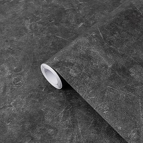 Fantasnight Klebefolie Möbel Grau 30 x 300cm Betonoptik Möbelfolie Selbstklebende Folie Matt Folie für Möbel Küche Wasserdicht Tapete