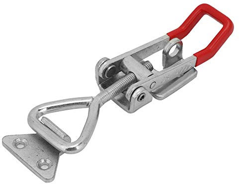 Joyzan Abrazadera Pestillo Cierre Palanca, Grande Resistente Forma Triangulo Cierres Laterales Remolque Capacidad Retencion Pinza Basculante Verticale Metálico Armario Bloqueo Tensión Rabajo Pesado