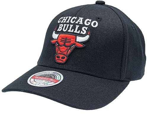 Mitchell & Ness NBA Classic Red Team Logo Snapback