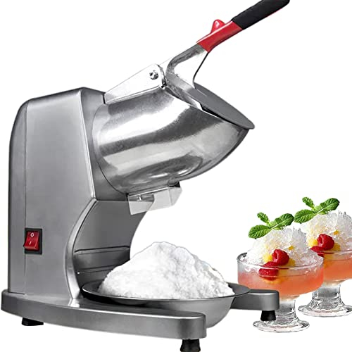 Quench Your Thirst with Our Ice Crusher Machine Electric and Slushy Maker! Quickly Crush Ice and Create Perfect Slushies with 220V/50Hz Power and 1500 RPM Speed! Perfect for Parties and Summer Days!