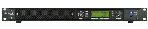 Citronic | Hybrid Class-H Power Amplifier | 2 x 1200W @ 2ohm, 1U