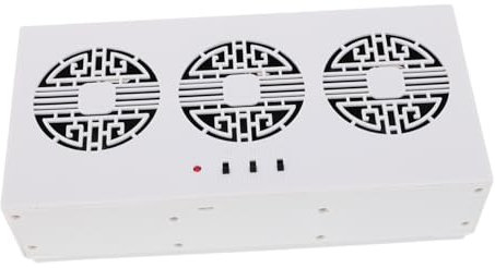 Cabilock Ventilador Solar De Coche Enfriador De Aire 4 Modos De Ventilación Almohadilla De Refrigeración Usb