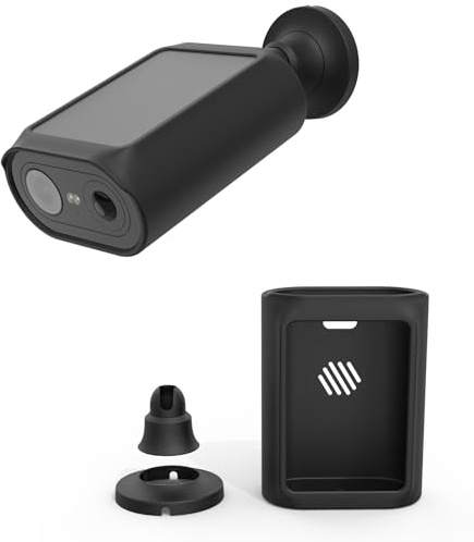 TIUIHU Coque en silicone résistante aux intempéries pour caméra de surveillance AOSU 2K/3MP Solar & AOSU 4K/8MP Caméra de surveillance extérieure solaire (AOSU Solarcam P1 SE/P1 Max)