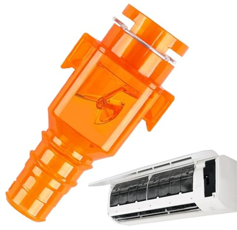 Válvula de drenaje para aire acondicionado | 0.83 pulgadas AC accesorio AC Parte del anti -vente | Válvula de desecho termoreasista acero inoxidable PVC Triple anti -oglock Protección SECTS