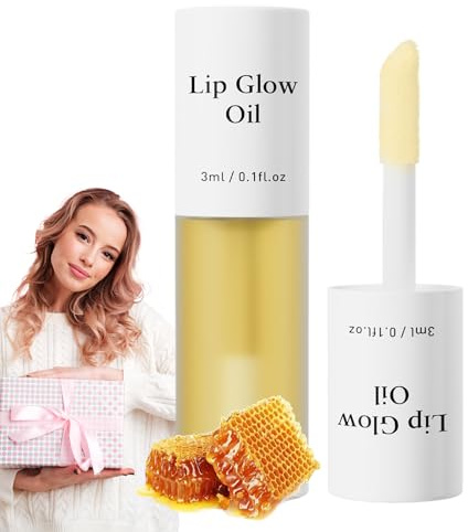 Super Lustrous Gloses - Hydrating, Plumping Lip Gloss With Plant-Based Glitter, 3D Shimmer, 39% Hydration Boost & Oversized Applicator, Haute Honey Plumping Lip Gloss With Plant-Based Glitter