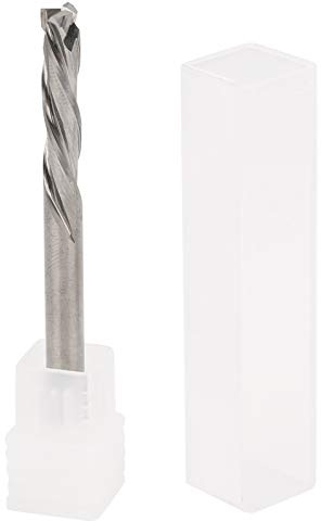 Fresa de extremo de corte Fresa de 3 flautas Herramienta para trabajar metales de aluminio 5 x 5 x 22 x 55 mm Alto desgaste y corte de precisión Ideal para trabajadores