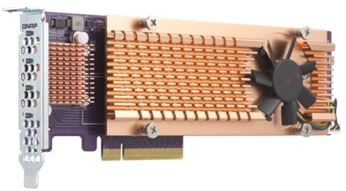 QNAP QM2-4P-384 - Quad M.2 PCIe SSD Expansion Card