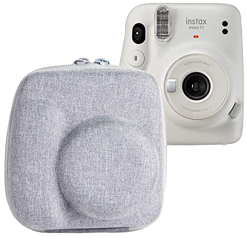 Aenllosi Hard Case for Fujifilm Instax Mini 41/13/12/11, Ice White | Fit for Fujifilm Instax Mini 41/13/12/11 Camera, Also Fits Fujifilm Instax Mini 11 Camera, EVA Hard Shell Protection
