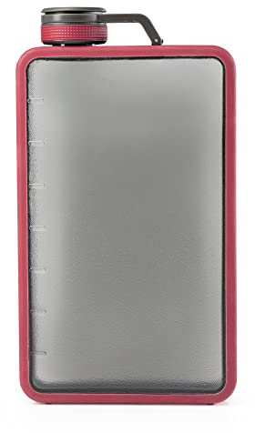 GSI Outdoors 79361 16 Fl. Oz. Boulder Flask - Haute Red