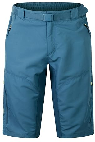 Endura Hummvee Baggy ShortsWith Liner für Herren, Stahlblau, M