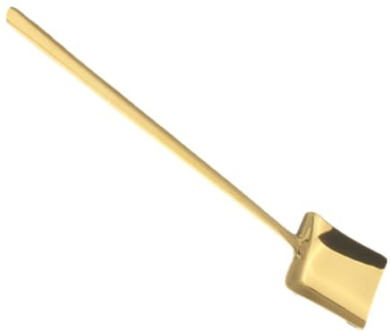 LIFKOME 6piezas Cucharillas De Café Cuadradas De Acero Inoxidable Resistente y Pulido Aptas Para Té Postres y Aperitivos Cocina Mango Cómodo y Diseño Dorado Elegante