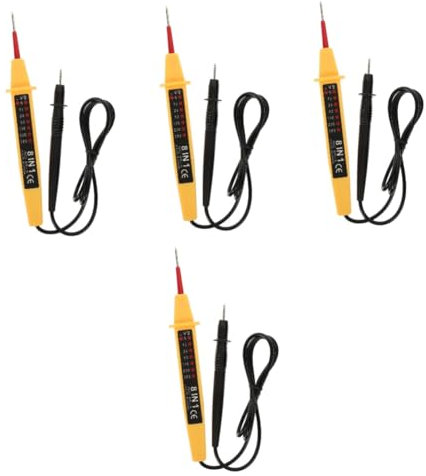 iplusmile 4stücke Automatischer Spannungsprüfer Präziser Stromkreis-tester Mit -anzeige Und Für Einfache Fahrzeugen Robust Und Benutzerfreundlich