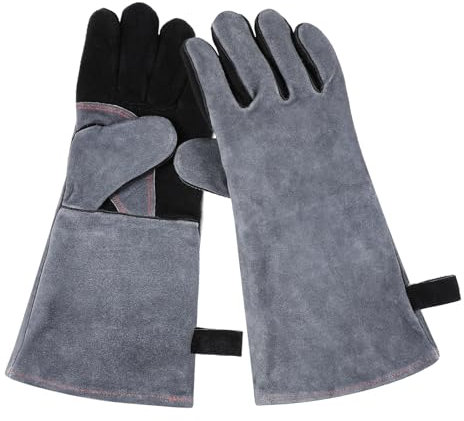 SOLUSTRE De Chantier Robustes Doublure Confortable De Barbecue Pour Feu De Pour Applications À Haute Température