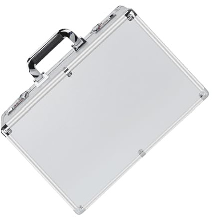 Transportbox aus Aluminium – sichere Werkzeugbox, tragbarer Gerätehalter | Schwerer Organizer mit Griff, abschließbare Aufbewahrung für Instrumente, professionelle Ausrüstung