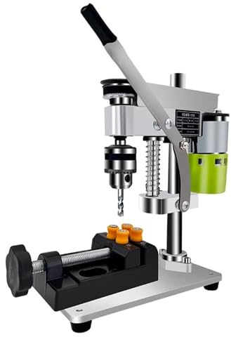 Tischbohrmaschine, Home Mini Mini Mini Tischbohrmaschine DIY Tisch Reparaturtisch Hochpräziser DC Bohrer mit variabler Geschwindigkeit(SKU4)