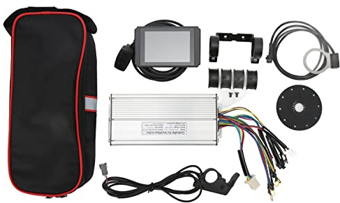 UMDHAIYI Electric Bike Conversion Kit for 1000W Motor, DIY E-Bike Kit with LCD8H Meter, Metal Controller, Power Sensor, Thumb Throttle, for Electric Scooters, Folding Bikes