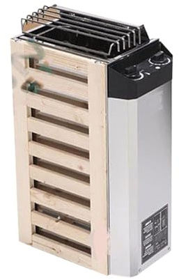 Sauna-Dampfgarer, Edelstahl-Saunaofen, 3 kW/3,6 kW Ofen, interner Kontrollofen for Heimraum, Sauna, Heizung, Dusche, Spa fürs Badezimmer(3KW inside Control)