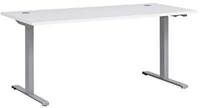 Schildmeyer Schreibtisch Office Berlin, höhenverstellbar, 701652, weiß matt, 160 x 75 x 71 cm