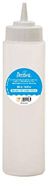 DECORA 0379185 Bote DOSIFICADOR 250 ML C/Punta 4MM, 250 milliliters, Plastico
