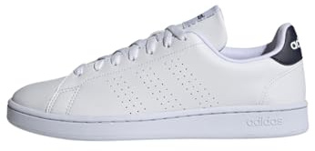 adidas Herren Advantage Shoes, Cloud White/Cloud White/Legend Ink, 42 EU