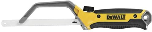 DeWALT Mini Hacksaw 300 mm with Adjustable Blade Length 10 and 12 Inches Small Hacksaw with 12 Inch Blade