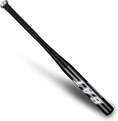 Professionell basebollträ – 75 cm – aluminium – svart – slagträ