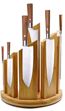 Porta Coltelli Cucina Portacoltelli Cucina Forte Portacoltelli Magnetico In Legno Portacoltelli Universale Portautensili Portautensili Ceppo Coltelli (Color : Bamboowood, Size : 26 * 12.5 * 27.5cm)