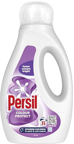 Persil Colour Laundry Washing Liquid Detergent keeps colours bright outstanding stain removal in quick & cold washes 35 washes (945 ml)